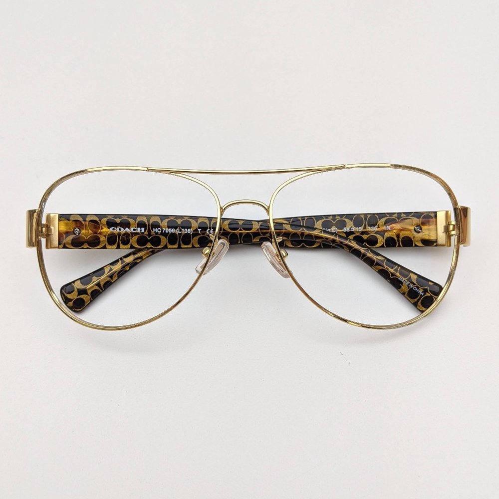 🕶️Frame Only | Coach HC7059 L138 Sunglasses 58/15 135 /KAG707🕶️